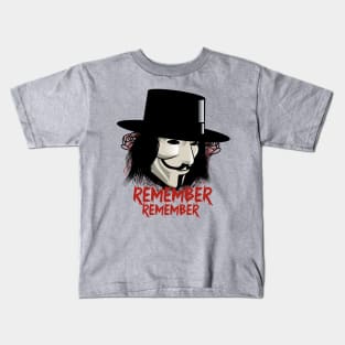 Remember Remember Kids T-Shirt